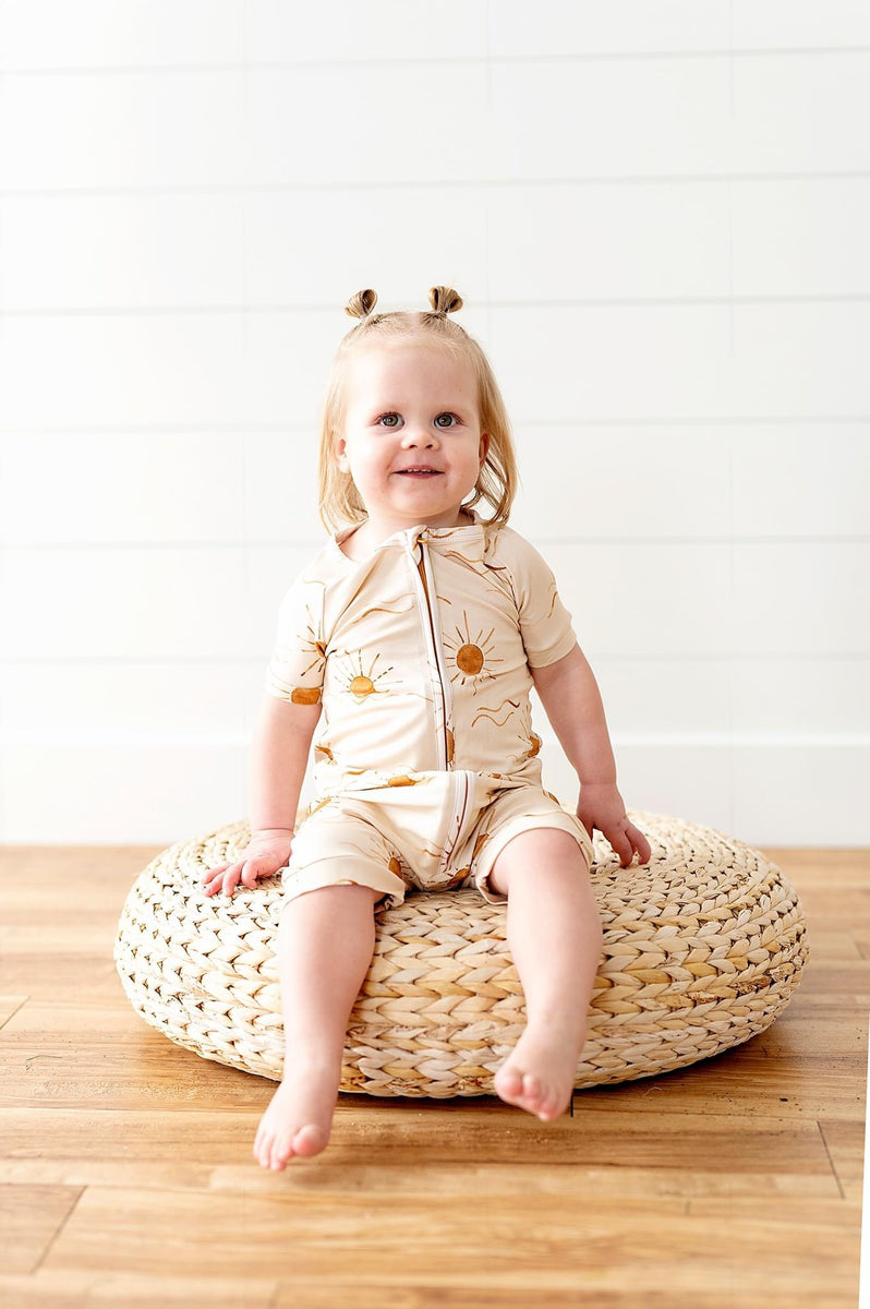 Birdie Bean Bamboo Boy's Shortie Romper - Toby