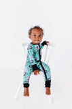 Kiki + Lulu Zip Romper w/ Convertible Foot - Ghost Rider