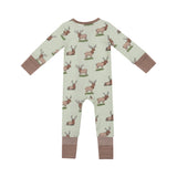 Angel Dear 2 Way Zipper Romper - Elk