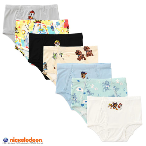 Paw Patrol Toddler Boys 7 Pack Underwear Briefs 