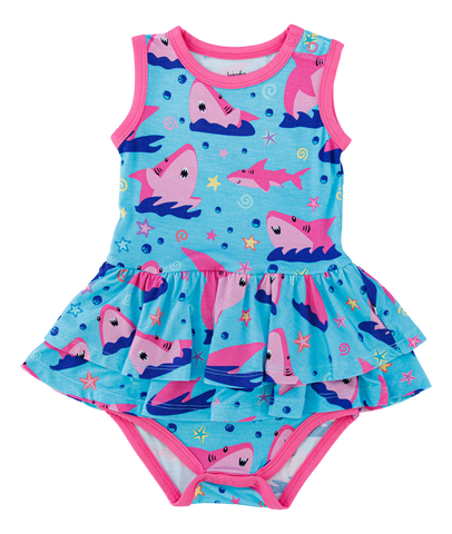 Birdie Bean Sleeveless Birdie Twirl Bodysuit - Gwen - Let Them Be Little, A Baby & Children's Clothing Boutique