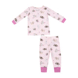 Angel Dear Long Sleeve Loungewear Set - Fluffy Puppies