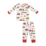 Angel Dear Long Sleeve Loungewear Set - Happy Tractors