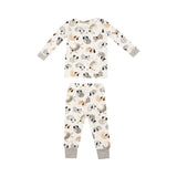 Angel Dear Long Sleeve Loungewear Set - Cozy Pups