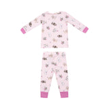 Angel Dear Long Sleeve Loungewear Set - Fluffy Puppies