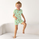 Free Birdees Short Sleeve and Shorts Pajama Set - Duck Duck Dog