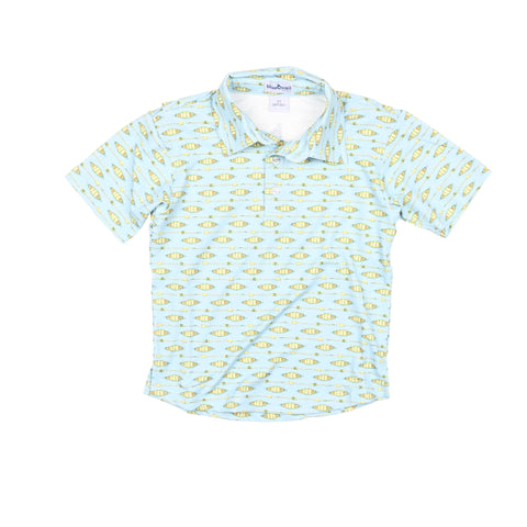 Blue Quail Clothing Co. Short Sleeve Polo Shirt - Canoes