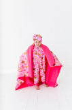 Kiki + Lulu Quilted Blanket - On Game Days We Wear Pink