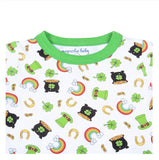 Magnolia Baby Long Sleeve Printed PJ Set - Pots of Gold