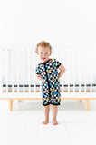 Kiki + Lulu Short Sleeve Shortie Zip Romper - Gaming Mode