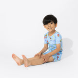 Bellabu Bear 2 piece Short Sleeve w/ Shorts PJ Set - SpongeBob Good Vibes