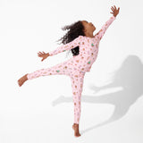 Bellabu Bear 2 piece PJ Set - Nutcracker Pink