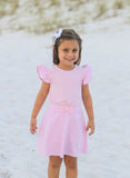 Trotter Street Kids Suzy Skort - Light Pink Stripe - Let Them Be Little, A Baby & Children's Clothing Boutique