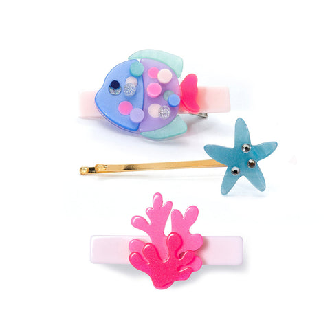 Lilies & Roses Alligator Clip - Fish Neon Under The Sea