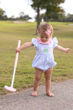 Trotter Street Kids Flutter Sleeve Bubble - Golf - Let Them Be Little, A Baby & Children's Clothing Boutique