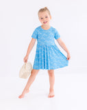 Birdie Bean Short Sleeve Birdie Dress Set - Cove - Let Them Be Little, A Baby & Children's Clothing Boutique