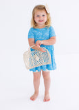 Birdie Bean Short Sleeve Birdie Dress Set - Cove - Let Them Be Little, A Baby & Children's Clothing Boutique