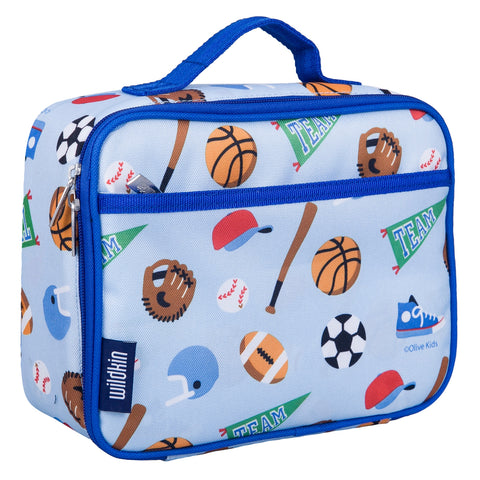 Wholesale kindergarten hot sale new design rts children's boutique Blue and  white checkered lunch box bag
