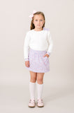 Lullaby Set Quilted Sweatshirt - Worthington White Quilted / Sweet Pea Floral