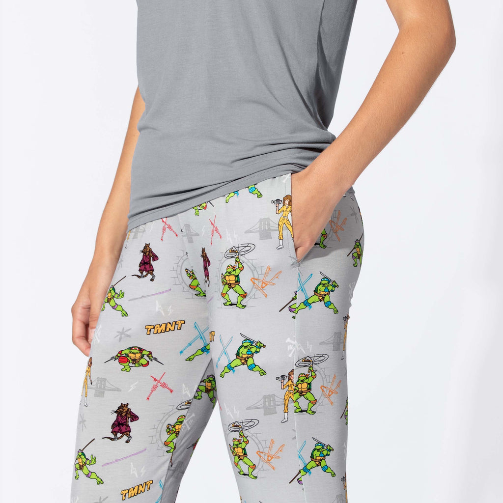 Bellabu Bear Bamboo L/S Pajama Set - Teenage Mutant Ninja Turtles