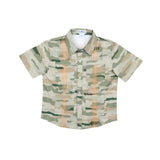 Blue Quail Clothing Co. Short Sleeve Guayabera Shirt - Classic Camo