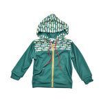 Blue Quail Clothing Co. Zip Hoodie - Evergreen Trout