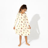 Bellabu Bear Girls Long Sleeve Dress - PAW Patrol Classic - Let Them Be Little, A Baby & Children's Clothing Boutique