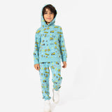 Bellabu Bear Bamboo Blended French Terry Hooded Jogger Set - Minions Banana