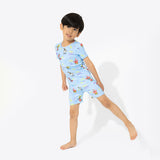 Bellabu Bear 2 piece Short Sleeve w/ Shorts PJ Set - SpongeBob Good Vibes