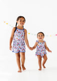 Kiki + Lulu Bubble Romper - Rainbows (It’s all Flowers & Rainbows)