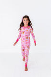 KiKi + Lulu Long Sleeve 2 Piece Set - On Game Days We Wear Pink