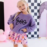 Sweet Wink Yarn Knit Sweater - Boo