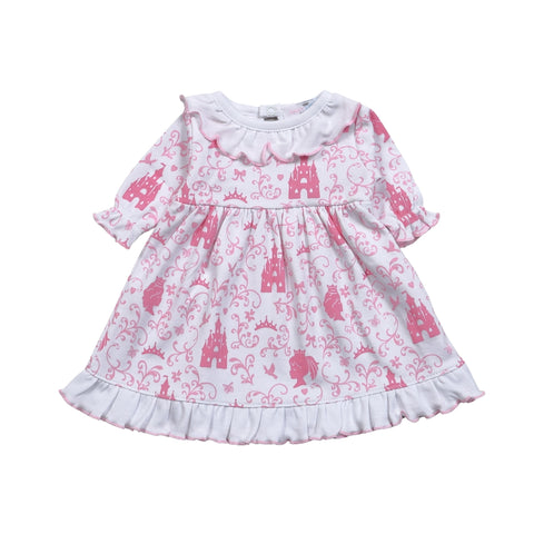 Baby Loren Printed Doll Gown - Princess and Tiaras