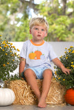 Trotter Street Kids Short Sleeve Applique Tee - Pumpkin Patch