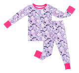 Birdie Bean Long Sleeve w/ Pants 2 Piece PJ Set - Carrie (Glow in the Dark)