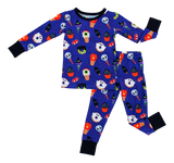 Birdie Bean Long Sleeve w/ Pants 2 Piece PJ Set - Salem