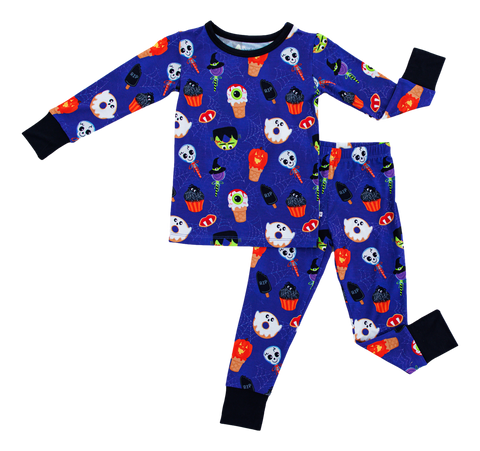 Birdie Bean Long Sleeve w/ Pants 2 Piece PJ Set - Salem