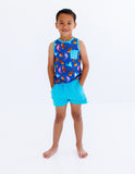 Birdie Bean Tank and Shorts Set - Bruce - Let Them Be Little, A Baby & Children's Clothing Boutique