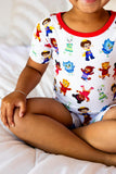 Soulbaby Short Sleeve w/ Shorts 2 Piece Snuggle Set - Daniel Tiger's Neighborhood Core Collection