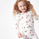 Bellabu Bear 2 piece PJ Set - Santa’s Workshop