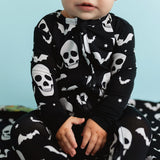 Posh Peanut Convertible One Piece - Skelly (Glow in the Dark)