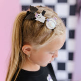 Sweet Wink Hair Clip Set - Girly Ghost