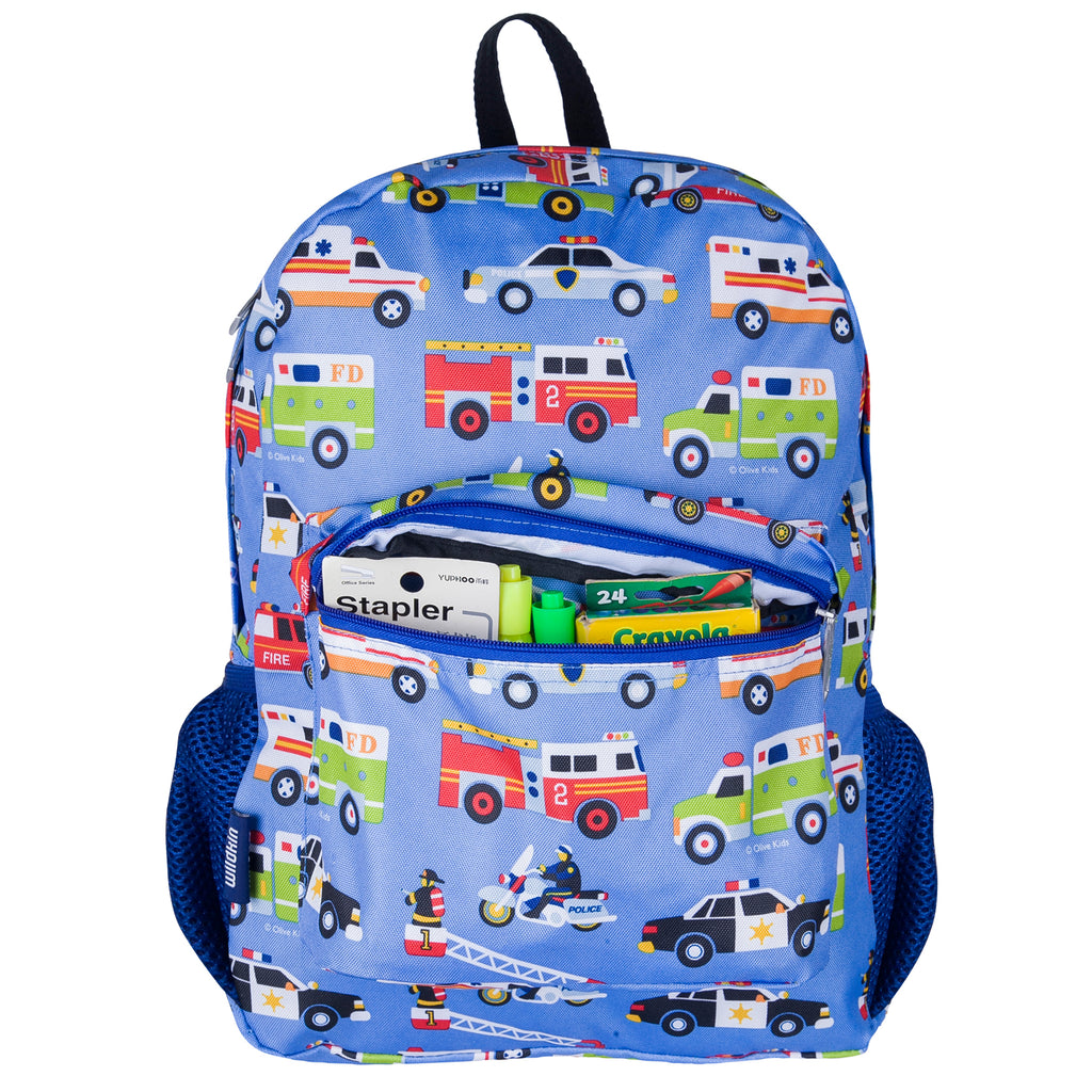 Wildkin Heroes 16 inch Backpack Blue