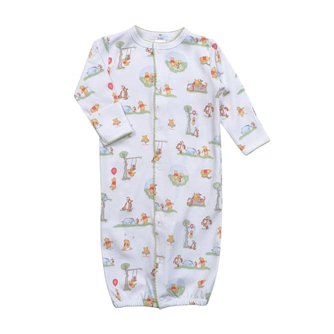 Baby Loren Printed Converter Gown - Honey Bear