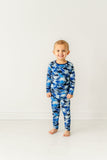 Macaron + Me Long Sleeve Toddler PJ Set - Camo Dino