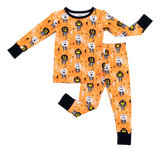 Birdie Bean Long Sleeve w/ Pants 2 Piece PJ Set - Michael (Glow in the Dark)