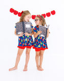 Birdie Bean Short Sleeve Peplum w/ shorts Birdie Set - William