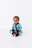 Kiki + Lulu Zip Romper w/ Convertible Foot - Ghost Rider