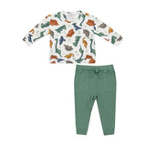 Angel Dear Waffle Sweatshirt and Jogger Set - Dino Rocks *Backordered*