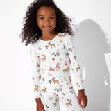 Bellabu Bear 2 piece PJ Set - Santa’s Workshop